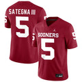Isaiah Sategna III Oklahoma Sooners Alumni Player Jersey - Crimson
