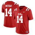 DK Metcalf Ole Miss Rebels Jersey - Red
