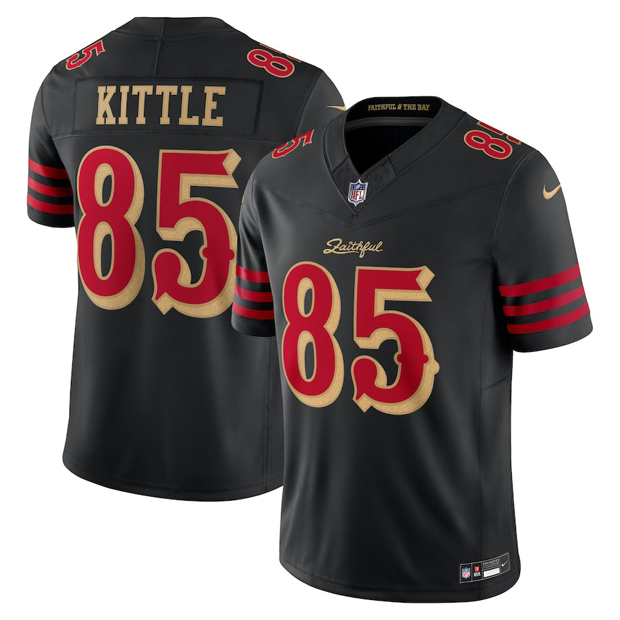 George Kittle San Francisco 49ers 2025 Rivalries Collection Jersey - Black