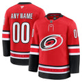 Custom Carolina Hurricanes Alternate Premium Jersey - Red