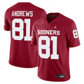 Mark Andrews Oklahoma Sooners Alumni Player Jersey - Crimson