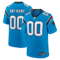 Custom Carolina Panthers Jersey - Blue