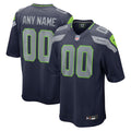 Custom Seattle Seahawks Jersey - College Navy