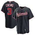 Dylan Crews Washington Nationals Alternate Jersey - Navy