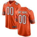Custom Chicago Bears Alternate Jersey - Orange