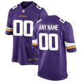 Custom Minnesota Vikings Jersey - Purple