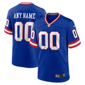 Custom New York Giants Classic Jersey - Blue